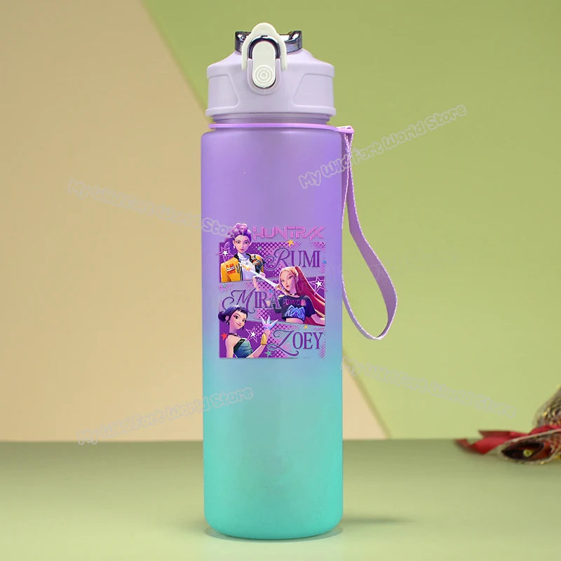 KPop Demon Hunters 750ml Water Bottles