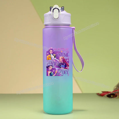 KPop Demon Hunters 750ml Water Bottles
