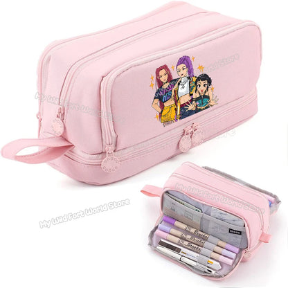 K-pop Demon Hunters High-capacity Pencil Bag