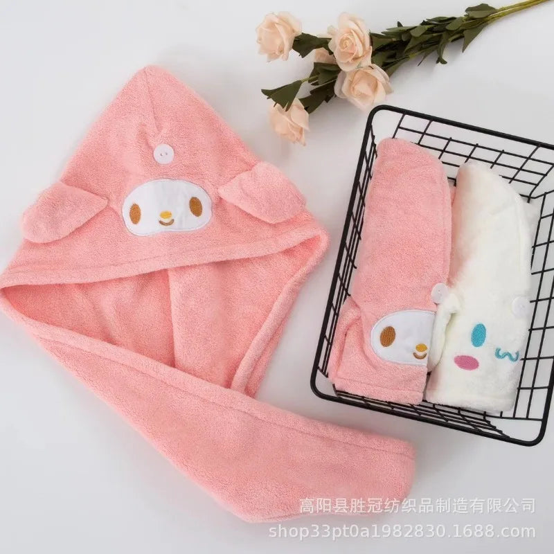 Sanrio Dry Bath Hat Cartoon