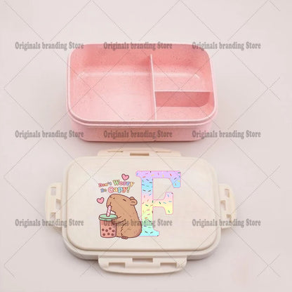 Capybara Bento Lunch Box Food Storage Containers