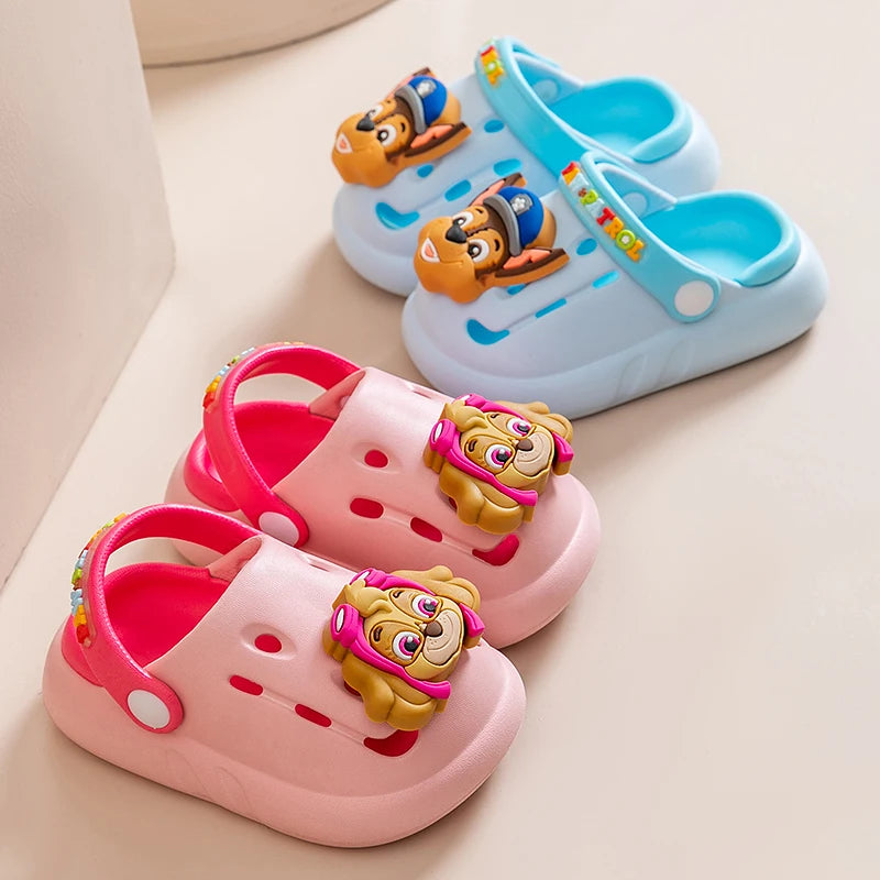PAW Patrol Children Mules Clogs Kids Summer Garden Cute Cartoons
