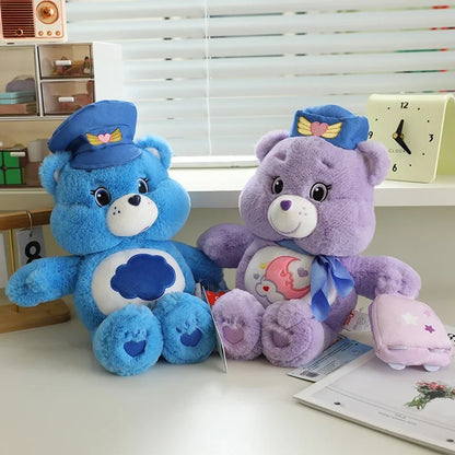 Original Care Bear Anime Plush Toys Aviation Series Bear Stuffed Doll