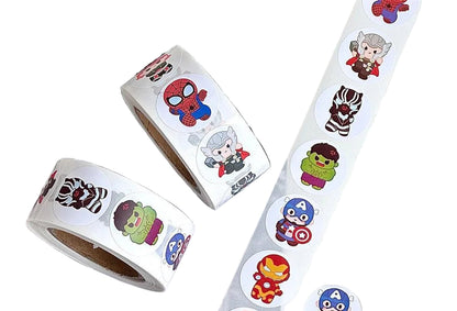 Avengers Roll Sticker MV Decorative Seal Sticker