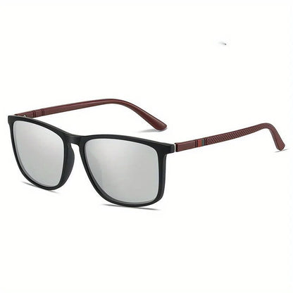 Sports Sunglasses for Men Polarized Comfortable Wear Square Sun Glasses