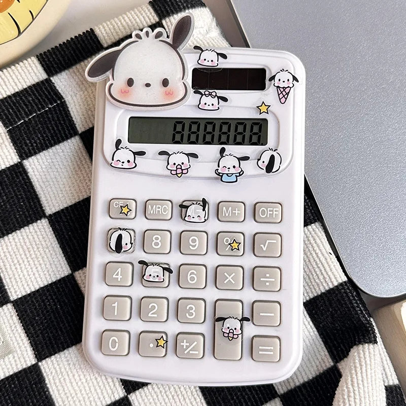 Sanrio Mini Electronic Calculator 8 Digit Calculator
