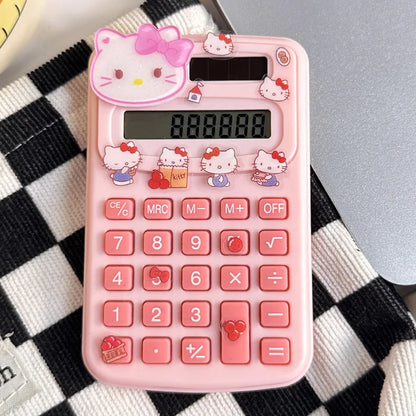 Sanrio Mini Electronic Calculator 8 Digit Calculator