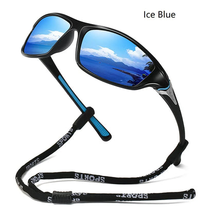Glasses Chain Polarized Sports Sunglasses Vintage Sport SunGlasses UV400