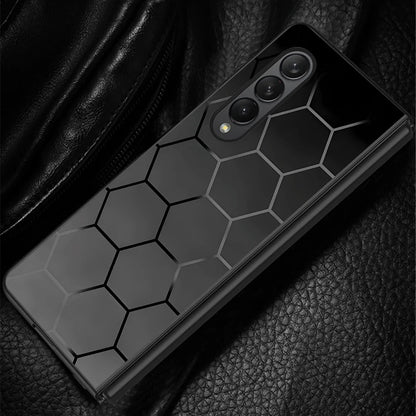 Fashion Honeycomb Design Case for Samsung Galaxy Z Fold