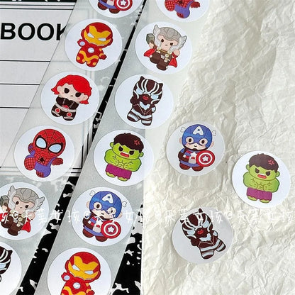 Avengers Roll Sticker MV Decorative Seal Sticker
