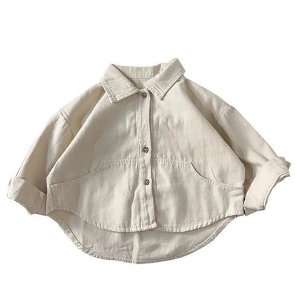 Korean boys' shirt long sleeved spring and autumn