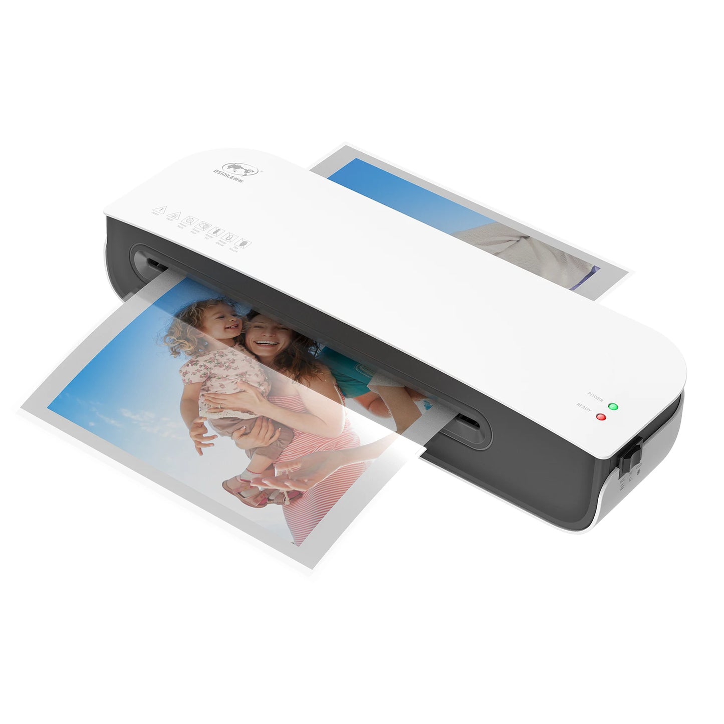 OSMILE SL289 Desktop Laminator Machine Set A4 Size Hot and Cold Lamination