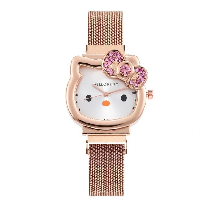 Hello Kitty Diamond  Watch Cat Bow