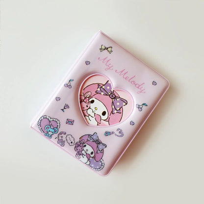 Photo Album Anime 3-Inch Mini Idol Card Collection Card Book