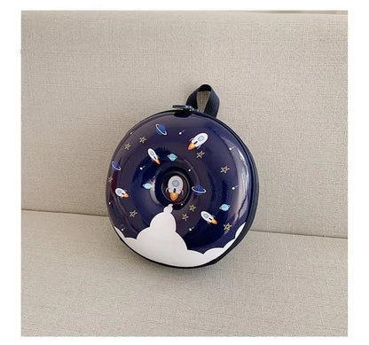 Kids Bag Children's Schoolbag Cartoon Backpack Kindergarten Kids Doughnut Rainbow