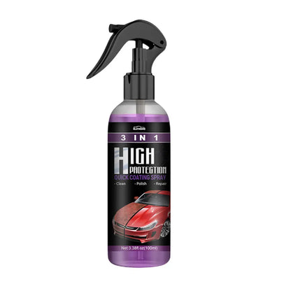 3in1 Quick Coat Polish Sealer Spray Auto Nano Ceramic Coating Agent Car