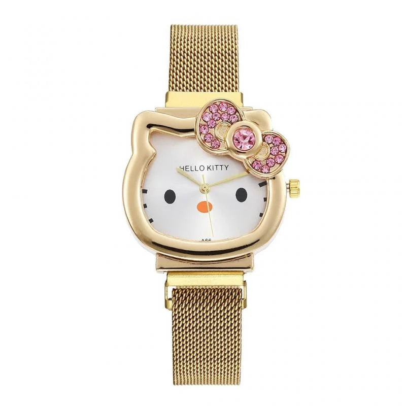 Hello Kitty Diamond  Watch Cat Bow