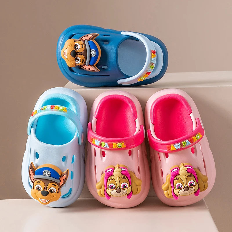 PAW Patrol Children Mules Clogs Kids Summer Garden Cute Cartoons