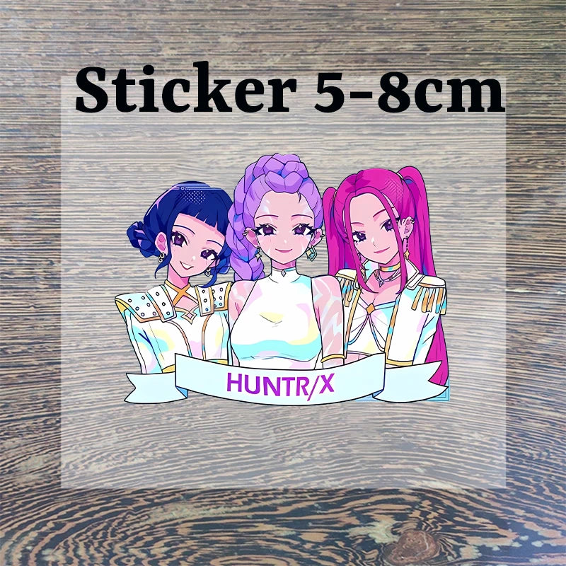 K-pop Demon Hunters Pink Pencil Case for Students