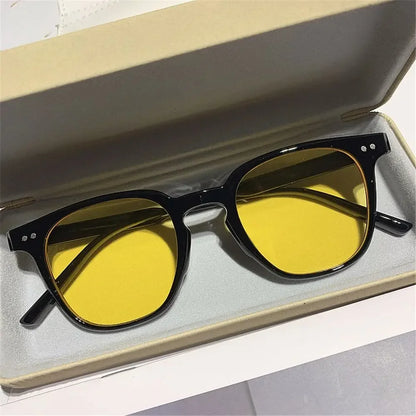 Oversized Square Sunglasses Retro Big Frame