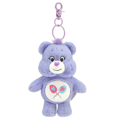 Care bears Rainbow Bear Plush Keychain Bag Pendant with Sound Dolls