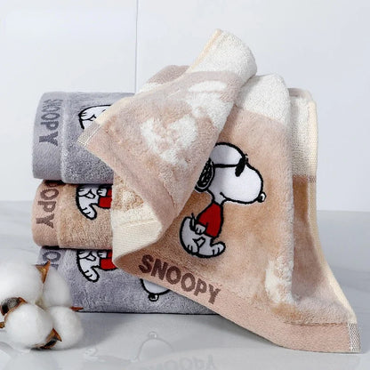 Snoopy Face Towel Absorbent