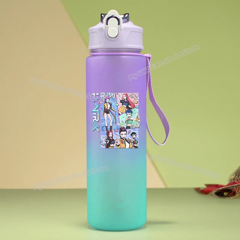 KPop Demon Hunters 750ml Water Bottles
