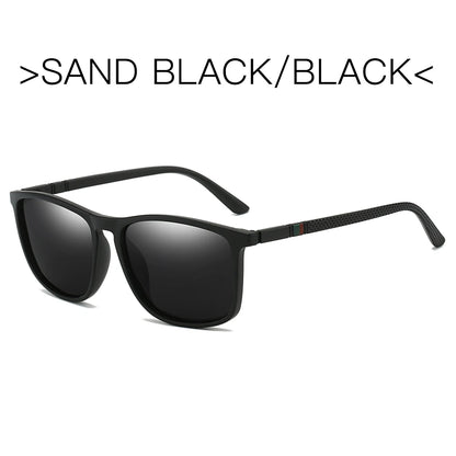 Sports Sunglasses for Men Polarized Comfortable Wear Square Sun Glasses