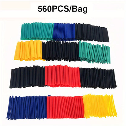 Polyolefin Heat Shrink Tubing Set 2:1 Shrink Ratio