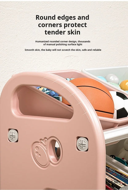 Baby Toy Storage Cabinet Classification Organization Storage Box