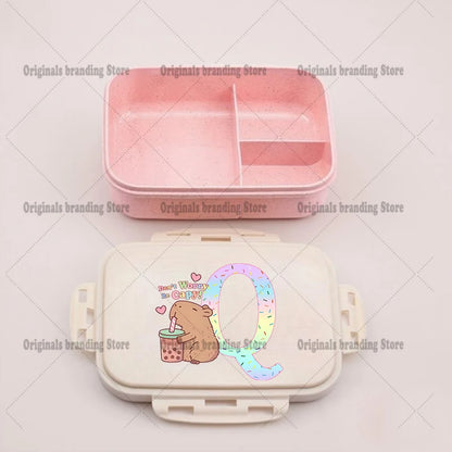 Capybara Bento Lunch Box Food Storage Containers