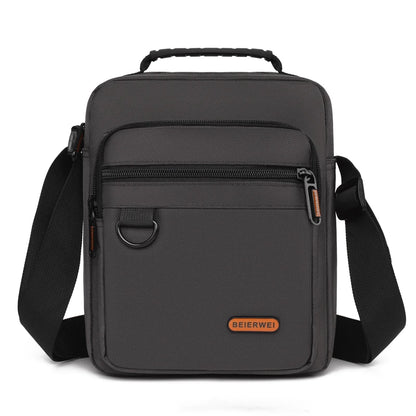 Men's Shoulder Bag Business Leisure Portable Handbag Multilayer Waterproof