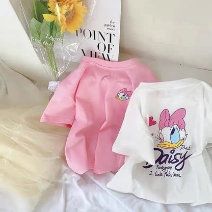 Tees Children New Round Neck Thin Loose Base Shirt