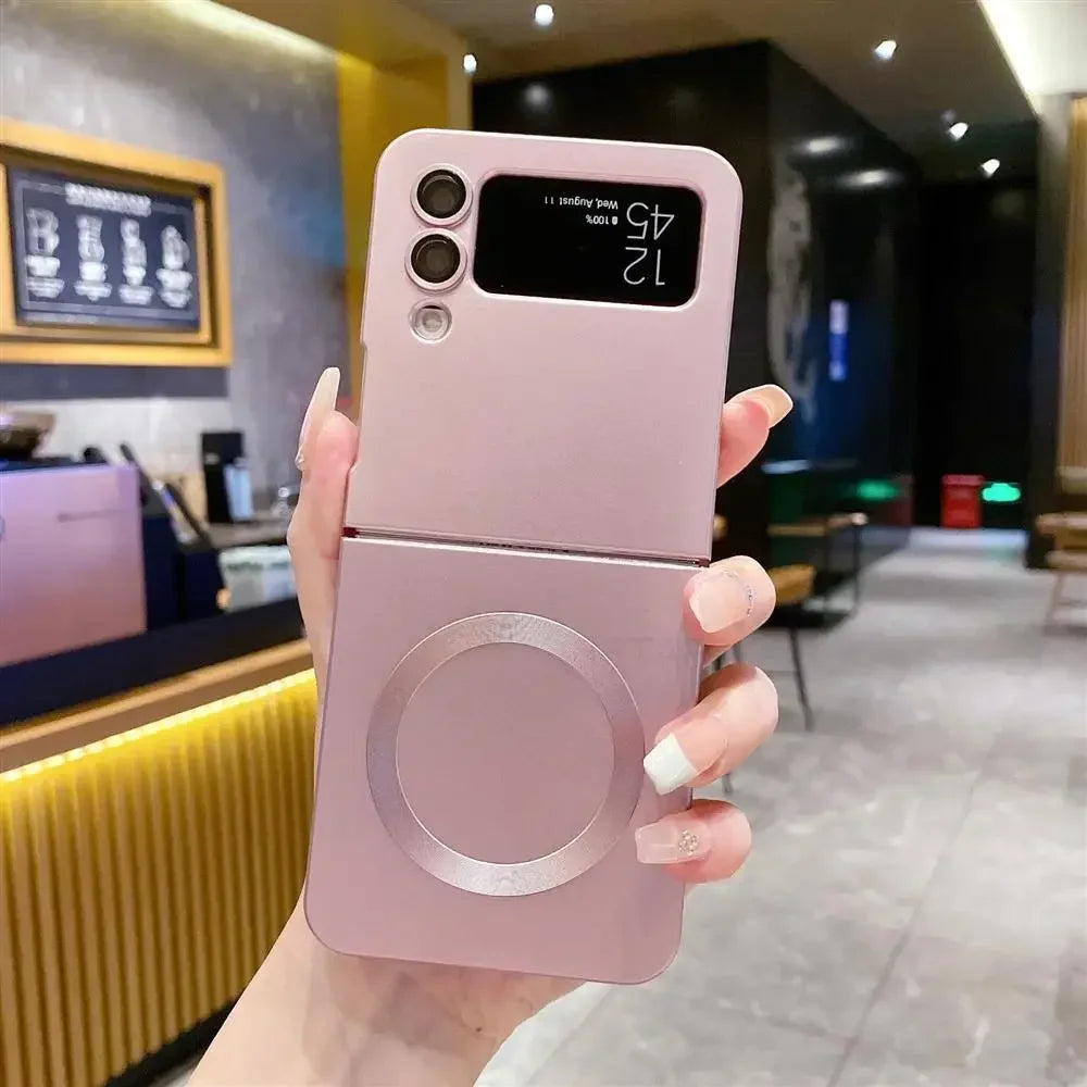 Magnetic Wireless Charge Magsafe Case for Samsung Galaxy Z Flip