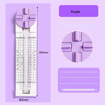 Craft Paper Cutter Multi-Function Scrapbooking Tool for Cutting Paper Photos