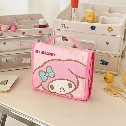 Kawaii Sanrio Bag Makeup Bag Cute Travel Portable Cosmetics Brush