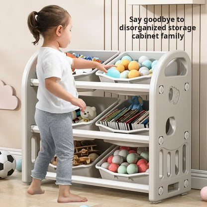 Baby Toy Storage Cabinet Classification Organization Storage Box
