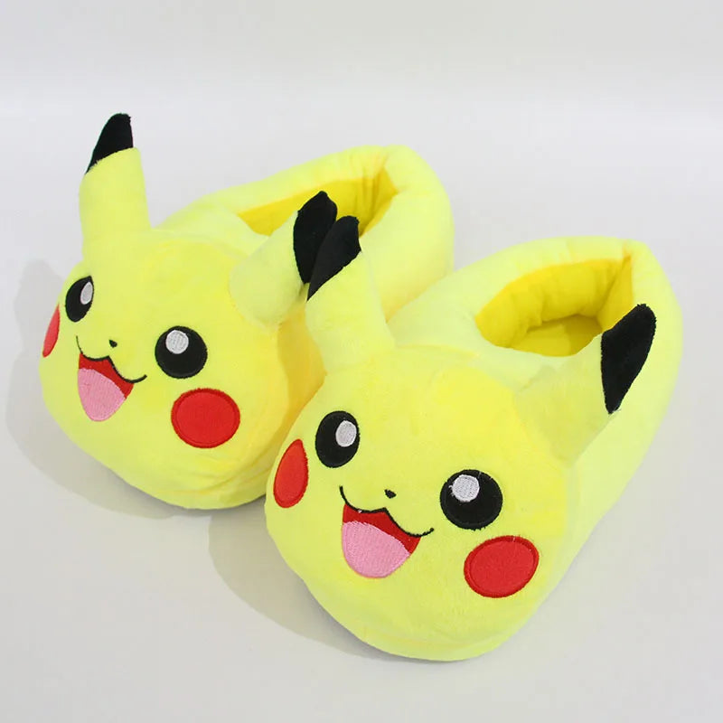 Pokémon Funny Slipper Soft Cute Slippers Animal Cotton Warm Household Shoes