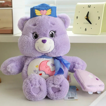 Original Care Bear Anime Plush Toys Aviation Series Bear Stuffed Doll