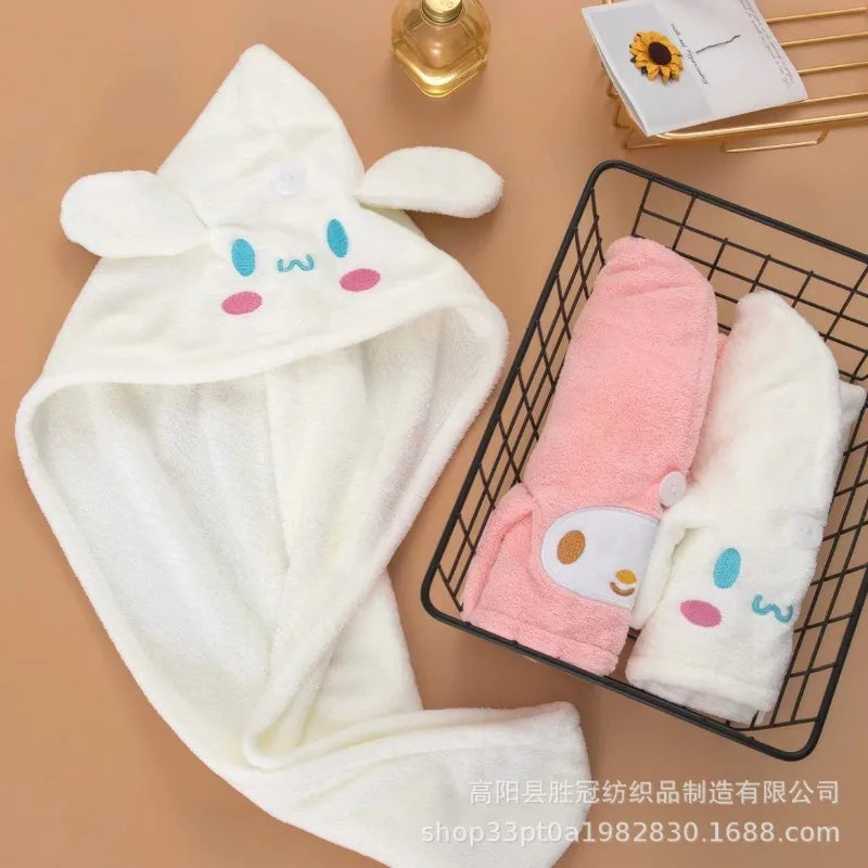 Sanrio Dry Bath Hat Cartoon