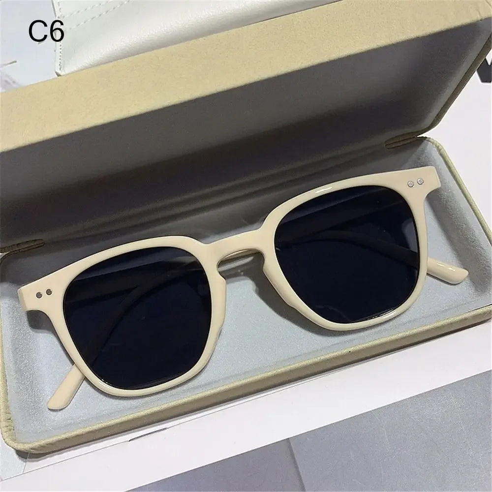 Oversized Square Sunglasses Retro Big Frame