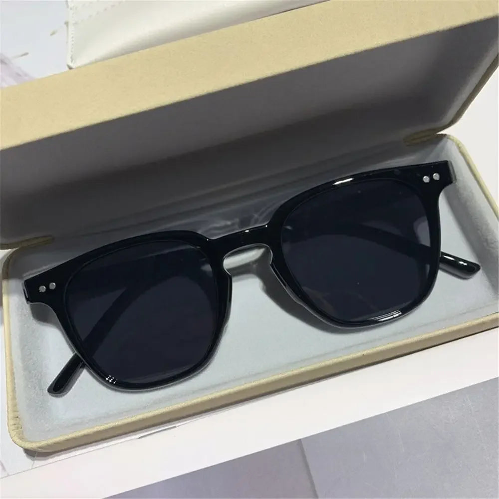 Oversized Square Sunglasses Retro Big Frame