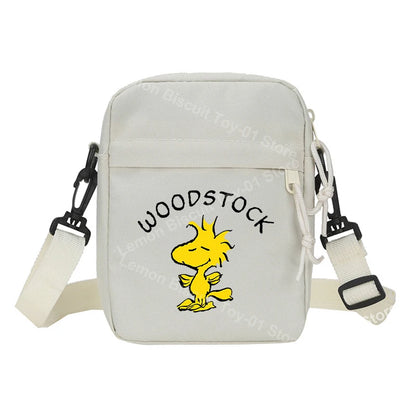 Snoopy Shoulder Crossbody Bag Casual Small Zipper Messenger Sling Bags
