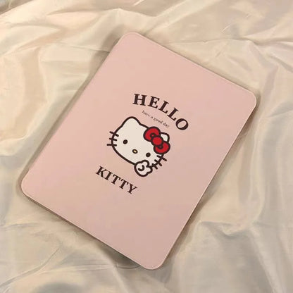 Kawaii Hello Kitty iPad Protective Case with Pen Slot