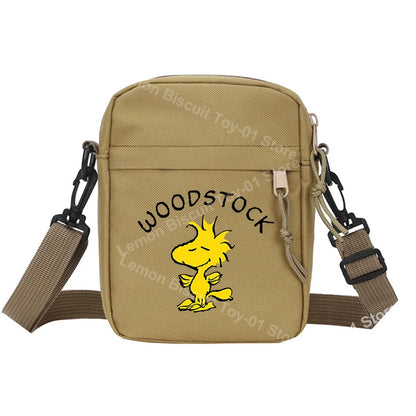 Snoopy Shoulder Crossbody Bag Casual Small Zipper Messenger Sling Bags