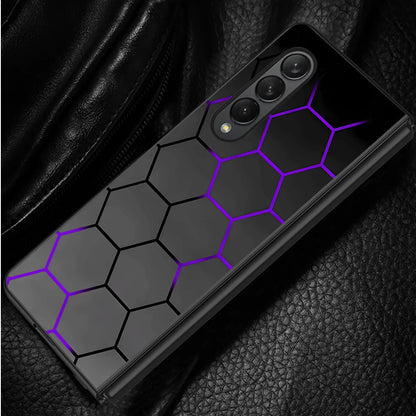 Fashion Honeycomb Design Case for Samsung Galaxy Z Fold