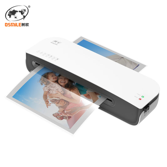 OSMILE SL289 Desktop Laminator Machine Set A4 Size Hot and Cold Lamination