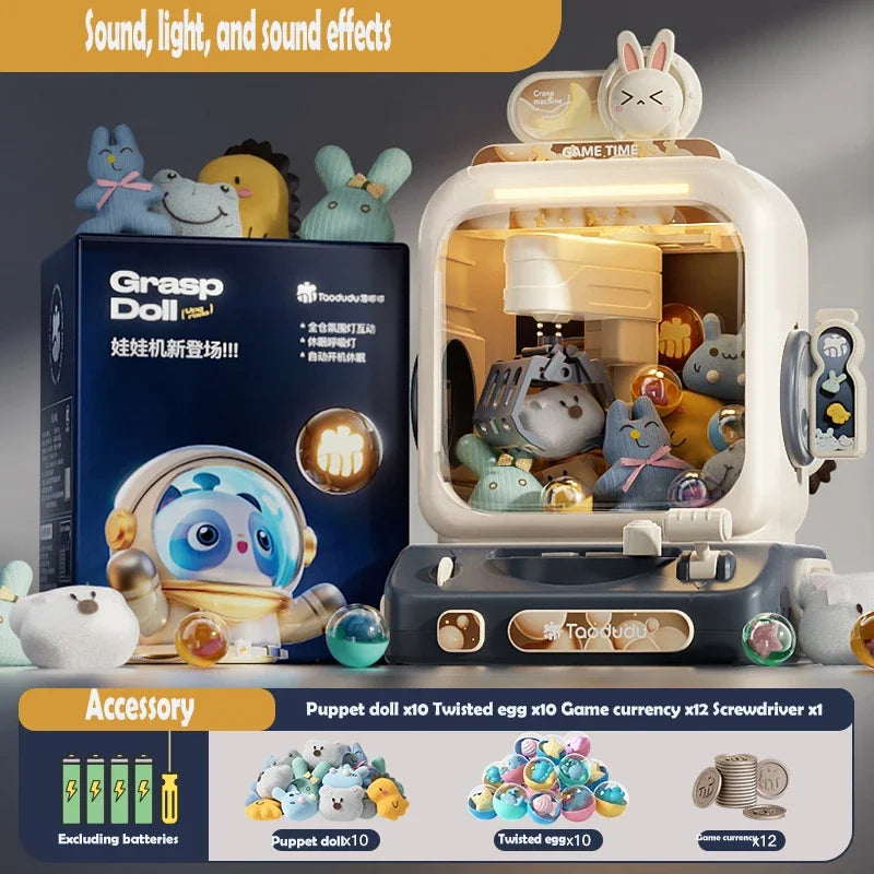 Operated Play Game Mini Claw Catch Toy Crane Machines