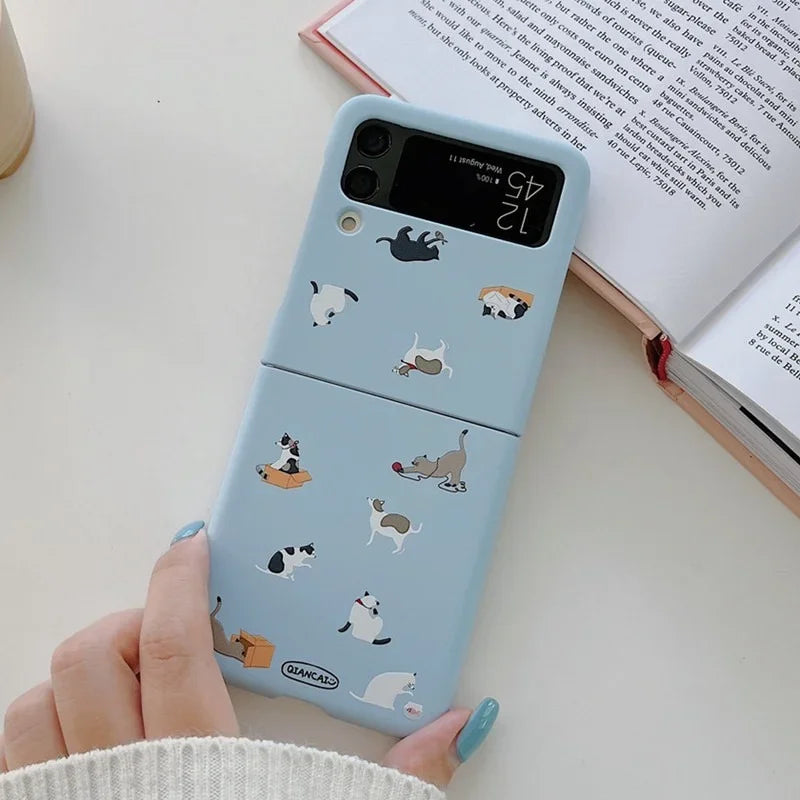 Pattern Case for Samsung Galaxy Z Flip Shockproof Cover