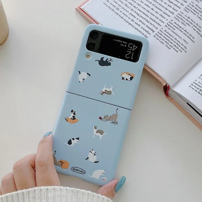 Pattern Case for Samsung Galaxy Z Flip Shockproof Cover